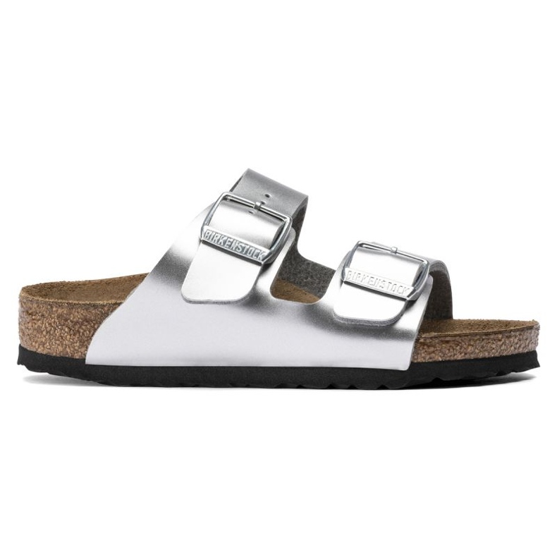 Infradito Birkenstock Arizona Kids Bs 1019147 d'argento