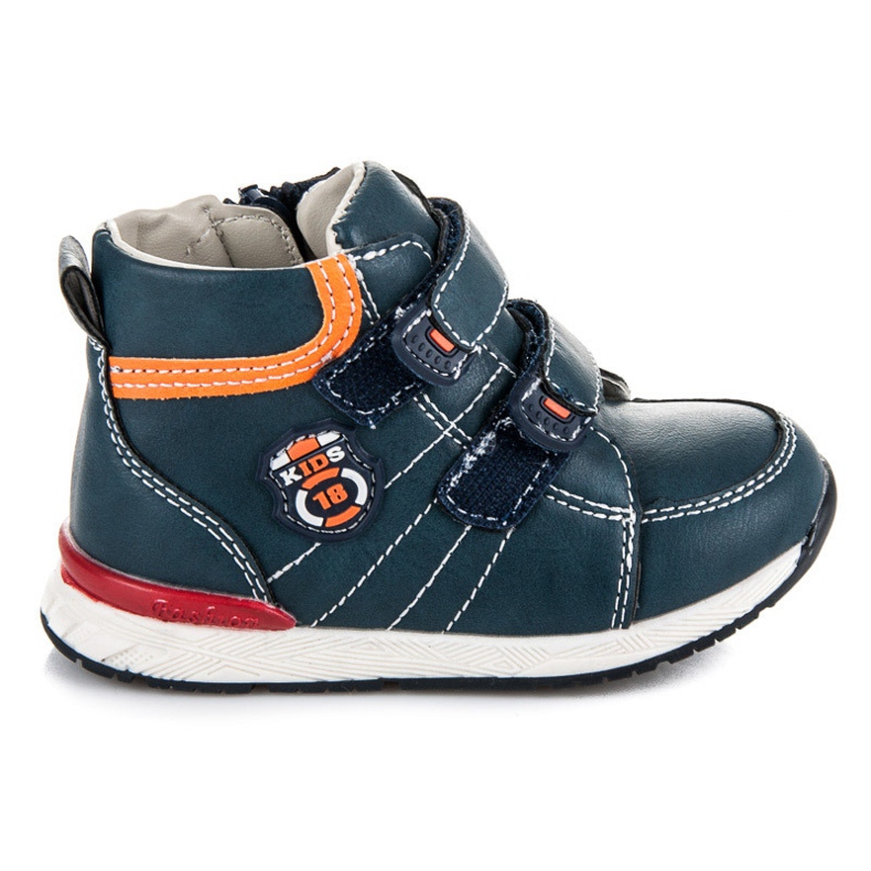 American Club Scarpe con velcro per un ragazzo blu