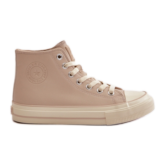 Sneakers Isolanti da Donna in Ecopelle Beige Big Star OO274934