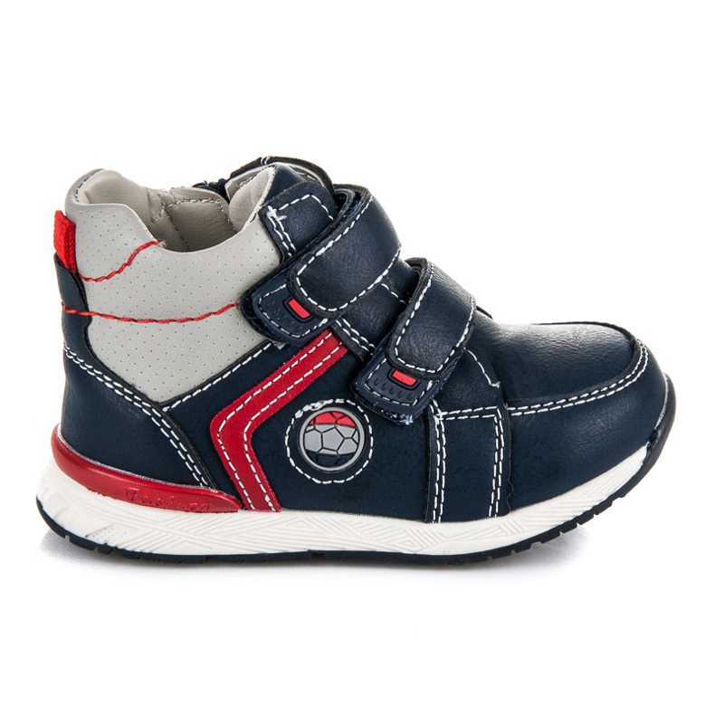 American Club Calzature Con Velcro E Cerniera blu