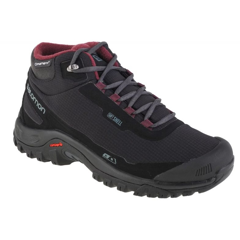 Scarpe Salomon Shelter Cs Wp 411105 nero