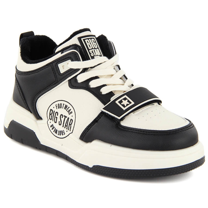 Scarpe sportive alte da uomo isolanti Big Star OO174557 bianca