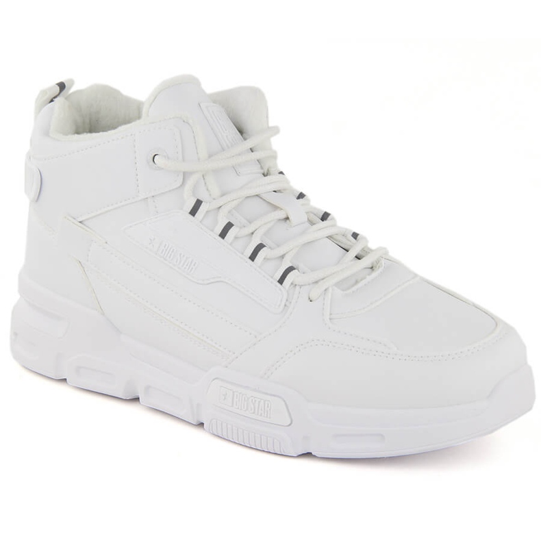 Scarpe sportive bianche alte e isolanti da uomo Big Star OO174588 bianca