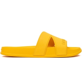 Infradito in schiuma New Balance U SUF20SC1, gialle giallo