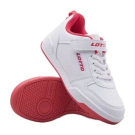 Scarpe da bambino Lotto Toco Bc K 2600320K-1030 bianco