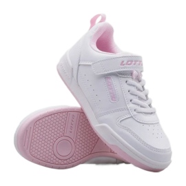 Scarpe da bambino Lotto Toco Bc K 2600320K-1046 bianca