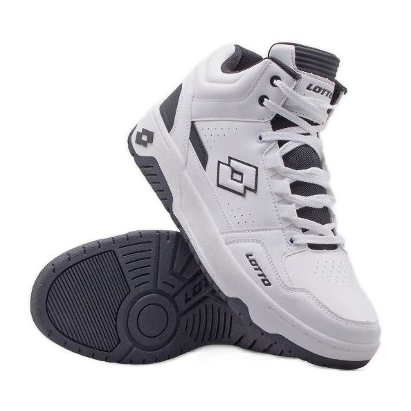 Scarpe Lotto Pivoot Mid 2400110U-1011 bianca