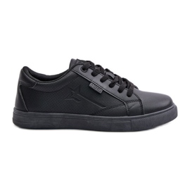 Sneakers da Uomo Realizzate in Eco Pelle Big Star OO174021 Hi-Poly System Nero