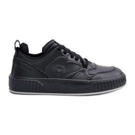 Sneakers da Uomo in Eco Pelle Big Star OO174004 Nere nero