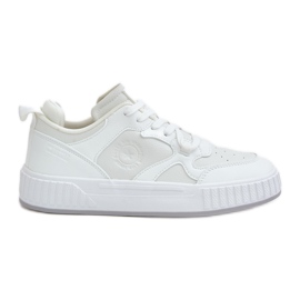 Sneakers da Uomo in Eco Pelle Big Star OO174003 Bianco