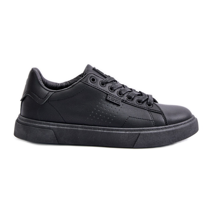Sneakers da Uomo Realizzate in Eco Pelle Big Star OO174117 Nero