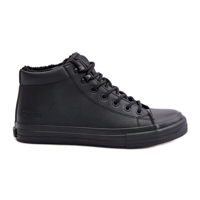 Sneakers Isolanti da Uomo in Ecopelle Big Star OO174607 Nero