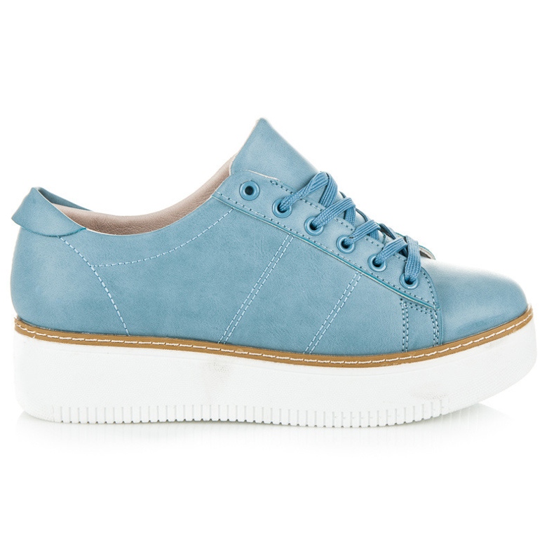 Vices Scarpe da ginnastica legate sulla piattaforma blu