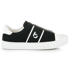 Betler Sneakers Snake sulla piattaforma nero