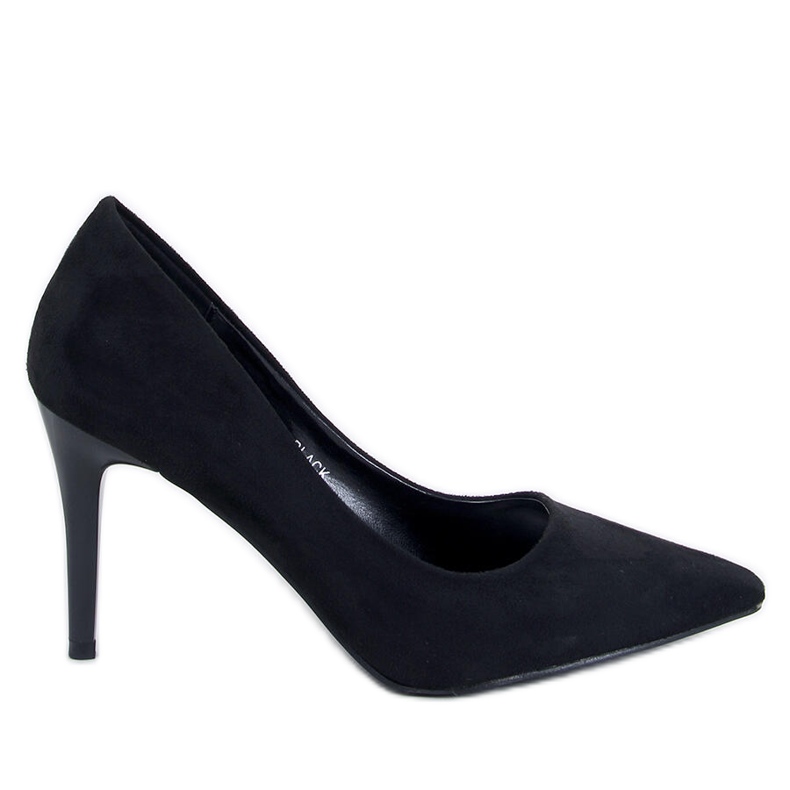 Svada Decollete in camoscio nero