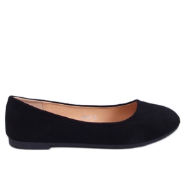 Ballerine classiche in pelle scamosciata Sessa Nere nero