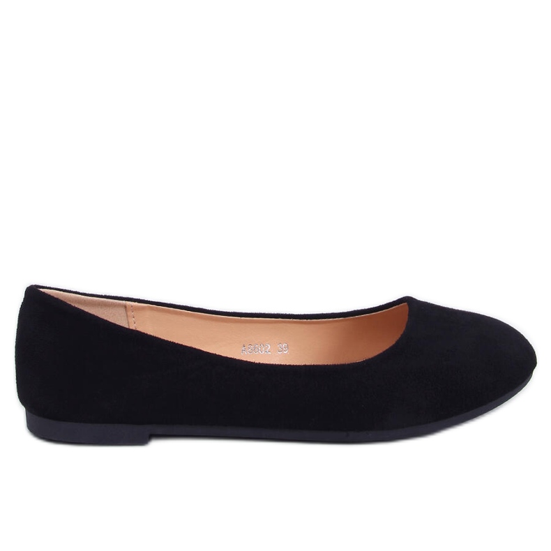 Ballerine classiche in pelle scamosciata Sessa Nere nero