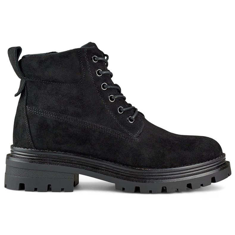 Classiche sneakers da donna in camoscio nero