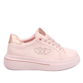 Sneakers da donna Akins Pink pastello rosa