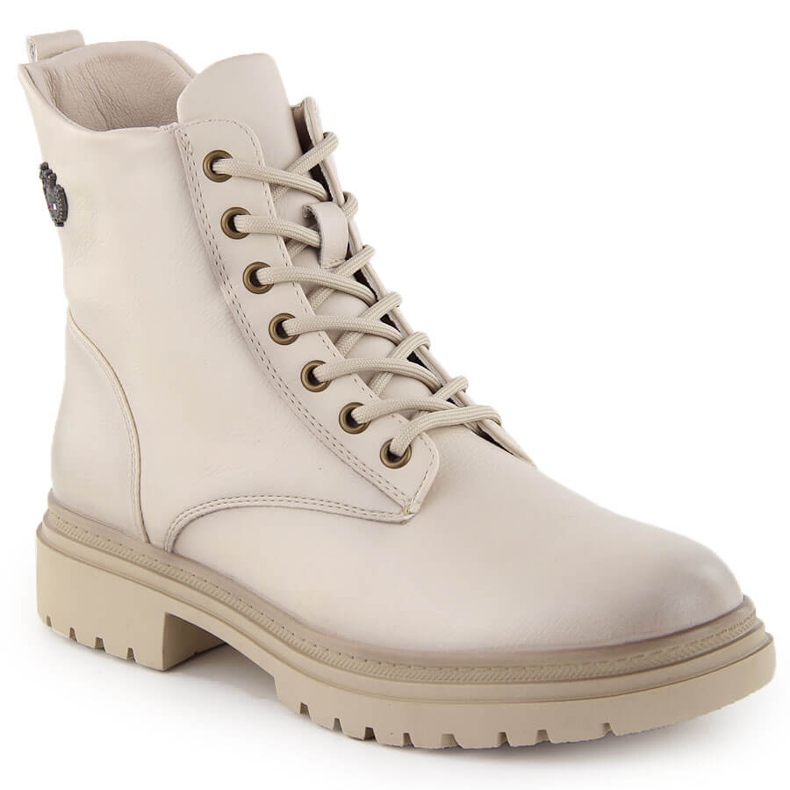 Scarponi da trekking isolanti da donna, beige Potocki 12203