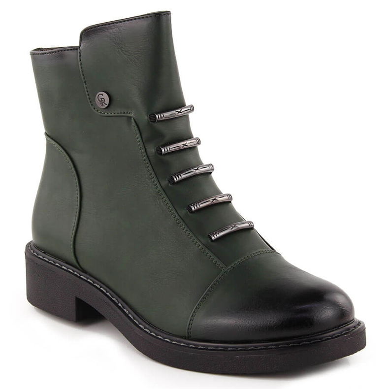 Stivaletti da donna isolanti verdi Jezzi ASA252-5 verde