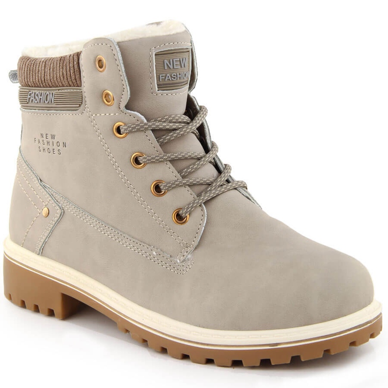 Stivaletti beige da donna Potocki 97301