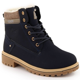 Stivali da donna blu navy Potocki 97301