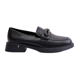 Mocassini da Donna In Pelle Naturale Vinceza 62181 Nero