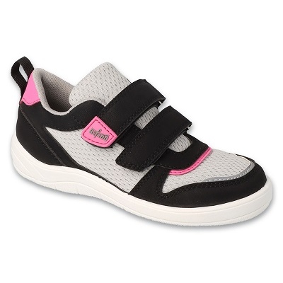 Scarpe per bambini Befado nere/grigie 452Y002 nero