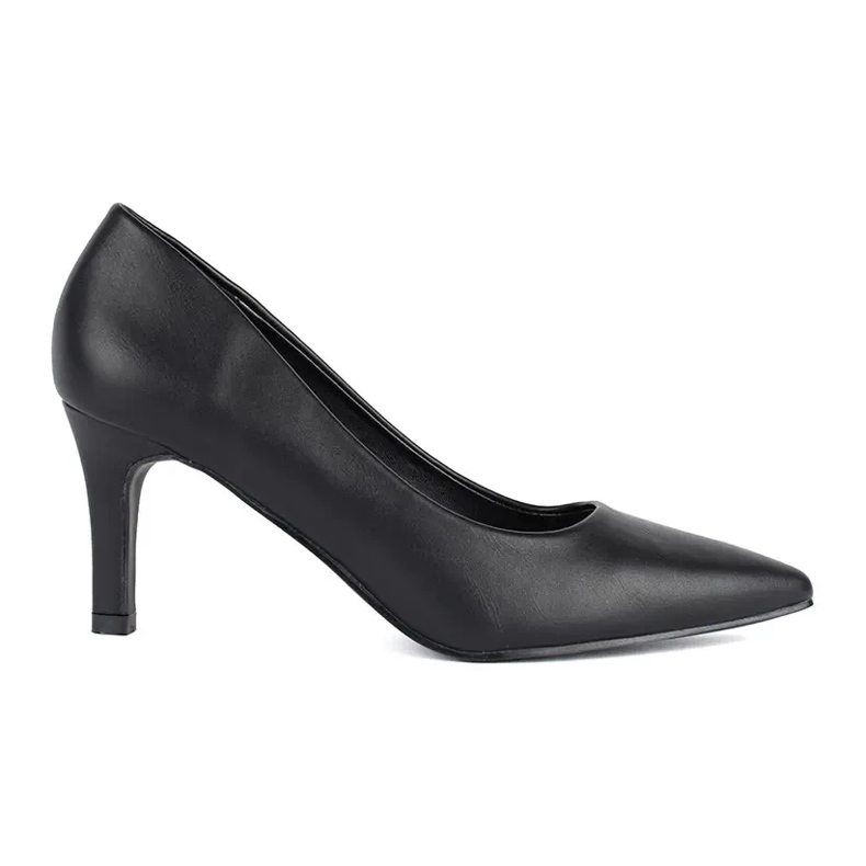 Décolleté nere classiche ed eleganti con tacco alto nero
