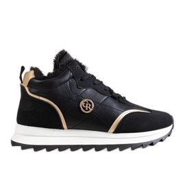 Sneakers alte isolate nere di Mikaela nero
