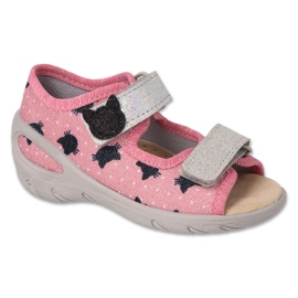 Scarpe per bambini Befado pu 063P004 rosa