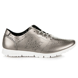 Scarpe da ginnastica argento grigio