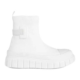 Seastar Sneakers bianche con plateau alto bianca