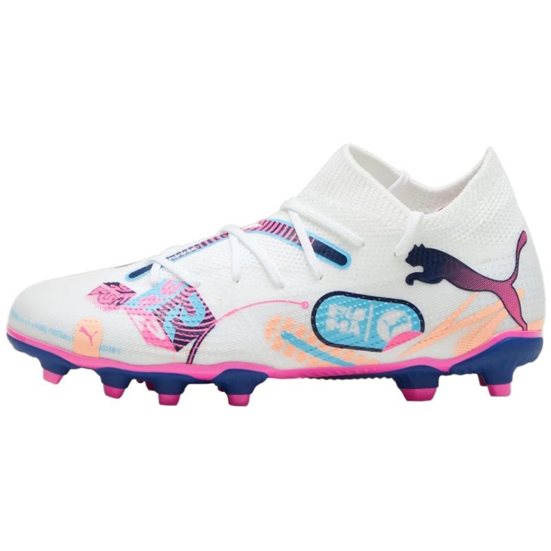 Scarpe da calcio Puma Future 7 Match Vol. FG/AG 108076 01 bianca