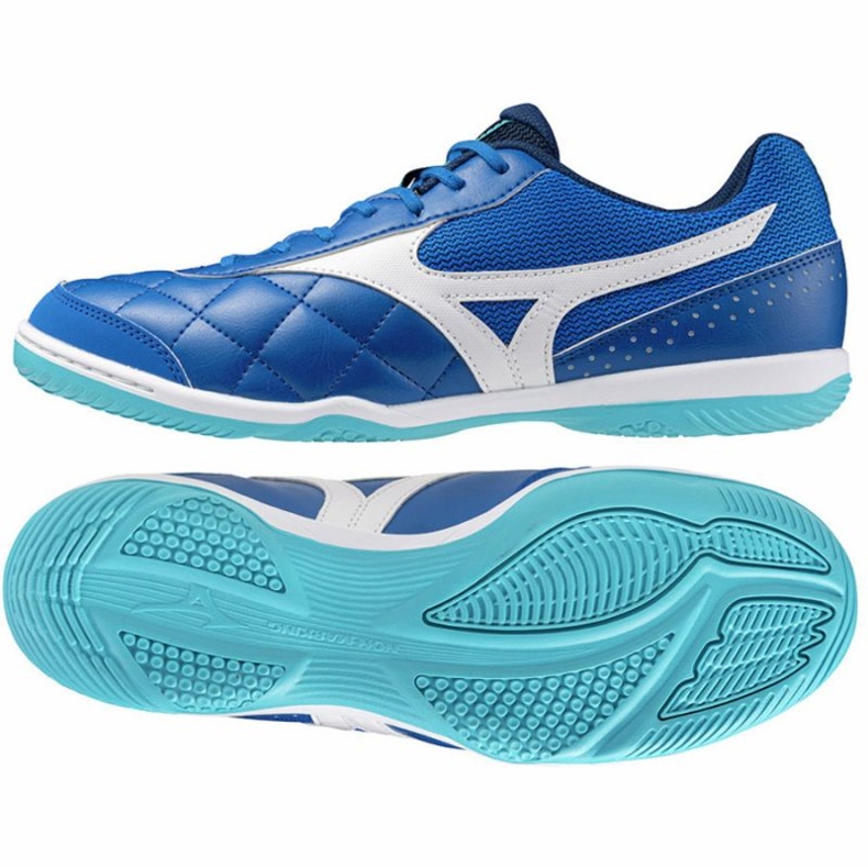 Scarpe da calcio Mizuno Mrl Sala Club In Q1GA241603 blu