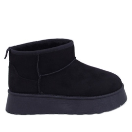 Rodmans Scarpe basse nere con plateau nero