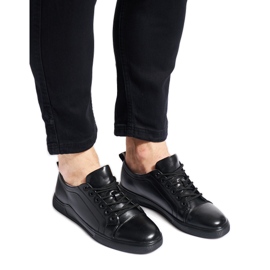 Scarpe sportive nere da uomo nero