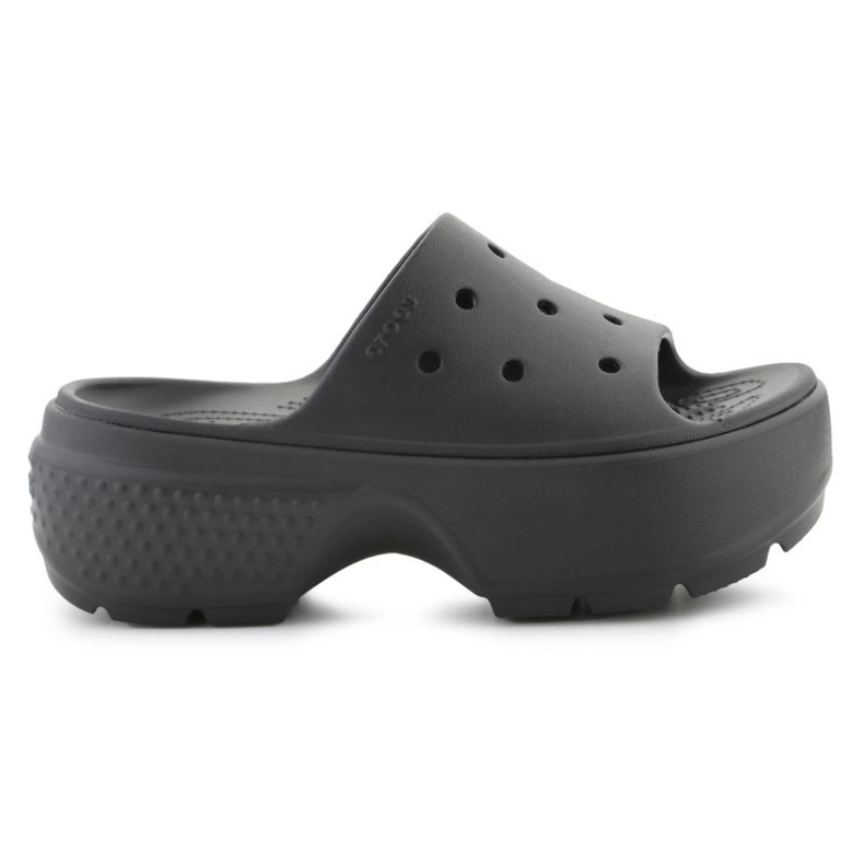 Infradito Crocs Stomp Slide 209346-001 nero