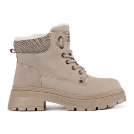 Goodin Stivali da donna isolanti beige