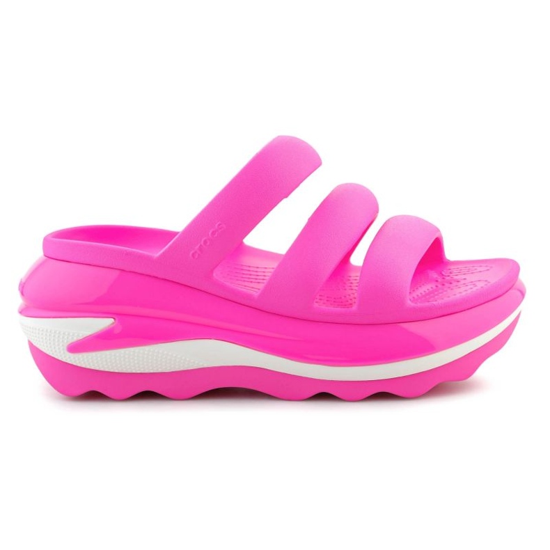 Infradito Crocs Mega Crush Triple Strap 209842-6TW rosa