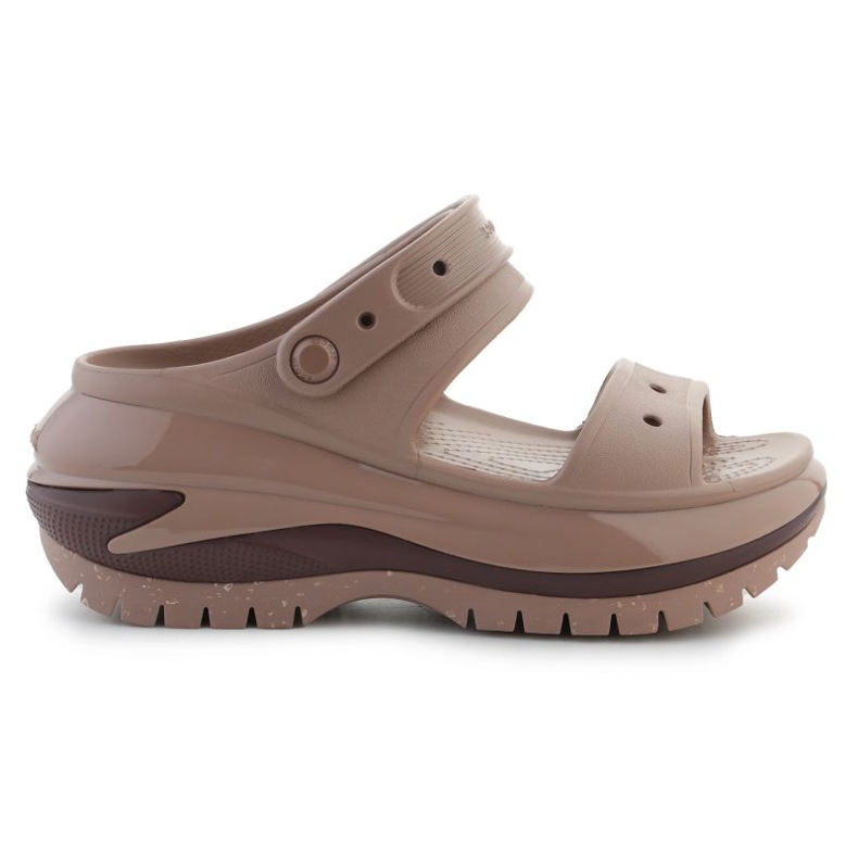 Infradito Crocs Mega Crush Sandalo 207989-2Q9 marrone