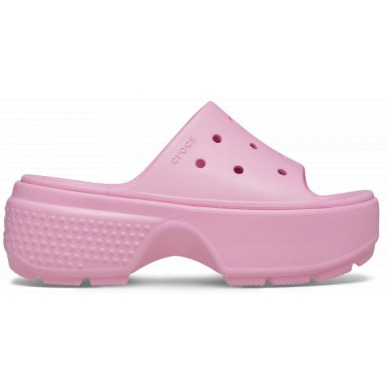 Infradito Crocs Stomp Slide 209346-6WY rosa