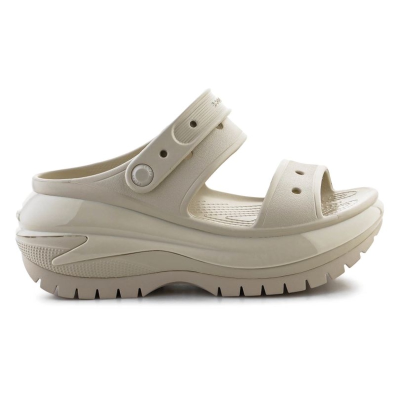 Infradito Crocs Mega Crush Sandalo 207989-2Y2 beige