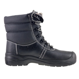 Scarpe da uomo Doposci alti invernali Urgente 112 ob senza punta nero