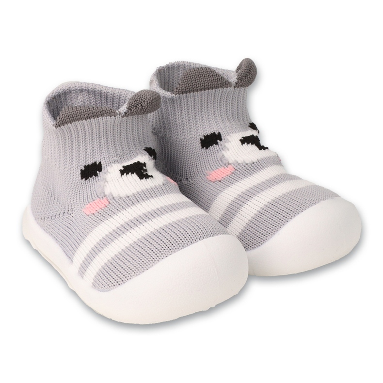 Scarpine Befado 002P059 suola flessibile grigio/bianco