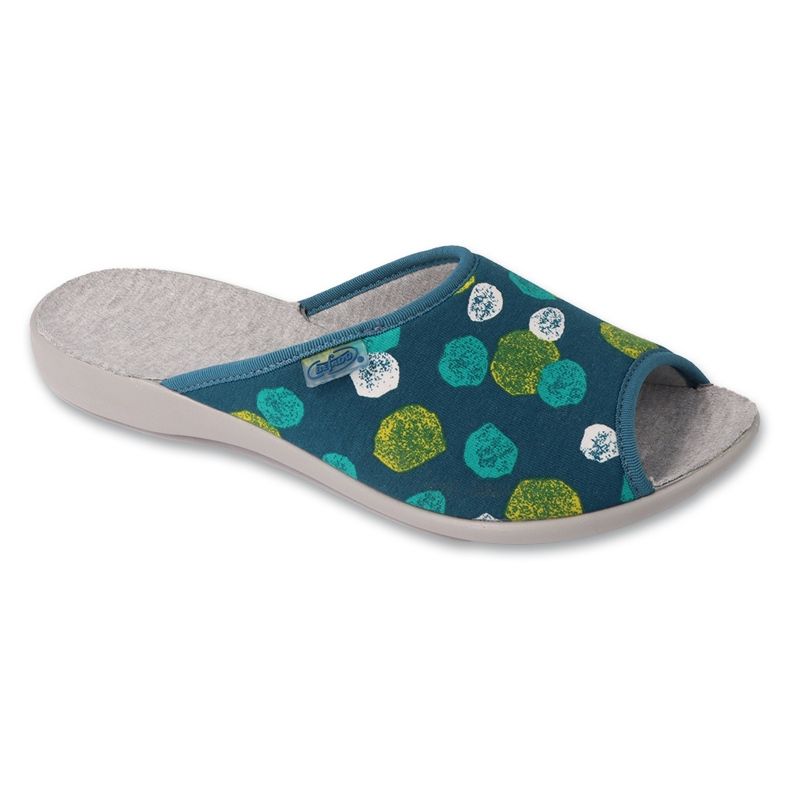Ciabatte da donna Befado con fantasie in pu 255D003 verde