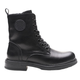 Stivaletti neri da donna pellettieri Sergio Leone BT682-S nero