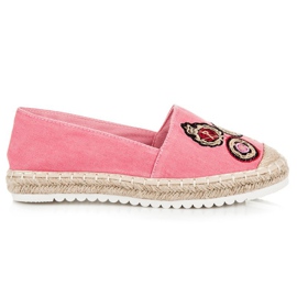 Jolyvia Espadrillas con toppe rosa