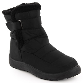 Doposci da donna Filo Donna Z24-50 neri con pelliccia nero